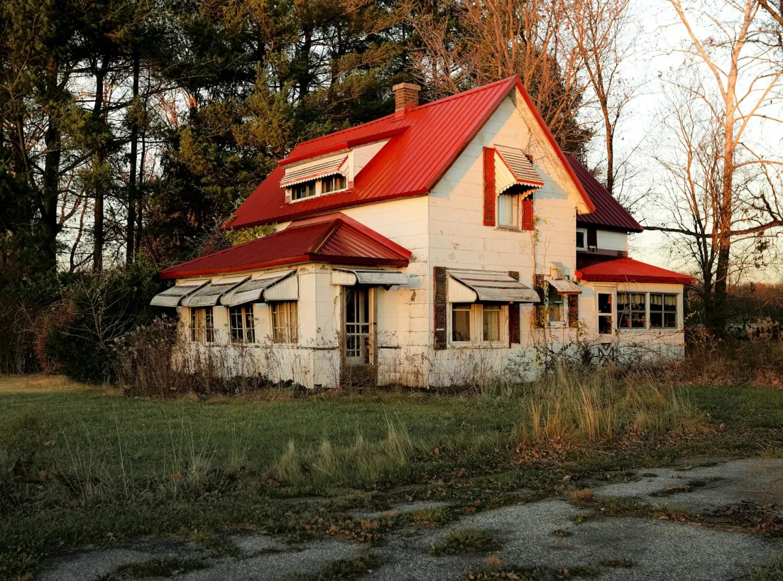 Home exterior background